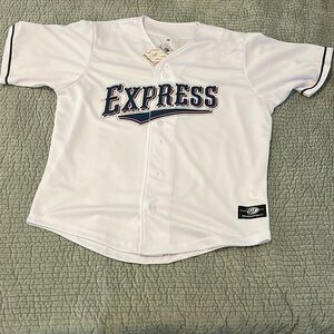 Authentic licensed Express button Jersey